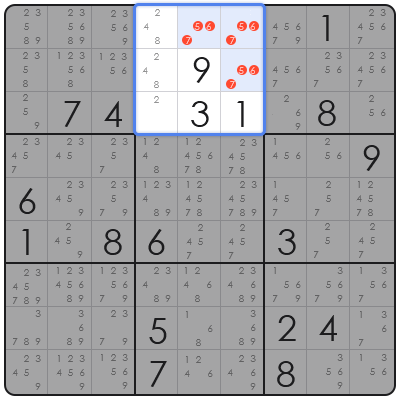 locked candidate sudoku